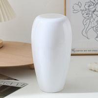 Vase en forme de bouteille de style chinois pour la décoration de la maison, du salon ou de l'entrée, pot à fleurs pour fleurs séchées/fraîches, bouquet de mariée, mariage