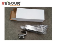 RESOUR Ferme-porte automatique DC-2000SS robuste en acier inoxydable pour réfrigérateur, congélateur, chambre froide et entrepôt frigorifique