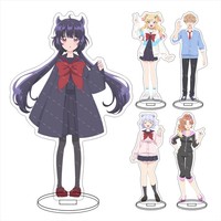 Porte-clés en acrylique Kuroe pour manga fantasy avec impression UV, souvenir mignon de dessin animé pour décoration de bureau