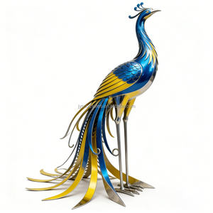 맞춤형 스테인리스 스틸 불사조 조각 - 갤러리 및 고급 공간을 위한 OEM/ODM 아트 데코 - Product Image 5