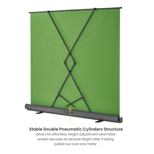 Sfondo dello schermo verde per la decorazione della festa di fotografia videochiamate in Studio Streaming di giochi VR photoboot - Product Image 3