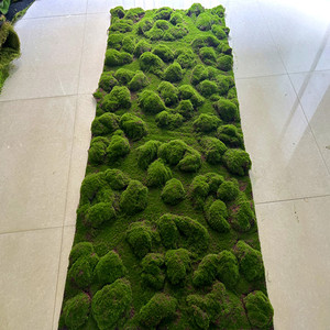 Moquette de mousse artificielle, gazon synthétique, mur végétal vert, décoration douce pour jardin, couvercle de manhole, colonne, aménagement paysager de fenêtre panoramique - Product Image 6