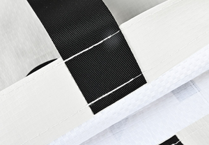 Cheap Price Custom Logo Eco Wholesale White Pure Design Reusable Laminated Shopping Tote PP Woven Bag - Product Image 3