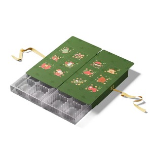 Christmas Custom Cardboard Gift Paper Packaging for The Upcoming Holiday <b>Calendar</b> Box - Product Image 2