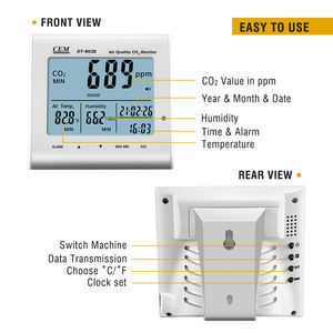 Eficiência elevada Calibração automática Detector interno do <span class=keywords><strong>CO2</strong></span>: 7 calibração automática do dia para assegurar a precisão da medida - Product Image 3