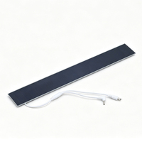 Panneau solaire Sunpower Cell 24% à haute conversion 3W 5V avec sortie CC pour systèmes de rideaux intelligents