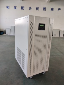 Convertisseur de courant alternatif 192V 220V 20KVA 30KVA AC 380V 400V avec transformateur, onde sinusoïdale pure, avec interrupteur de bypass statique en option - Product Image 2