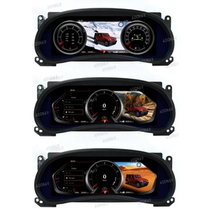 Car LCD Digital for Jeep Wrangler JK 2011-2017 Instrument Dashboard <b>Speedometer</b> Virtual Display Head Unit LHD RHD Linux System - Product Image 1