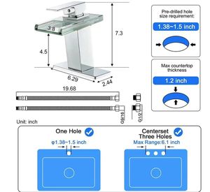 Grifos Modernos de Latón con LED de 3 Colores para Lavabo, Grifería Fría y Caliente para Baño, Grifos para Lavabo, Precio de Fábrica, Grifos para Cocina de Hotel - Product Image 6