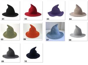 Sombreros <span class=keywords><strong>de</strong></span> <span class=keywords><strong>bruja</strong></span> <span class=keywords><strong>para</strong></span> mujer, gorro <span class=keywords><strong>de</strong></span> ala <span class=keywords><strong>grande</strong></span> <span class=keywords><strong>de</strong></span> lana, gorro <span class=keywords><strong>de</strong></span> punto, sombrero <span class=keywords><strong>de</strong></span> <span class=keywords><strong>bruja</strong></span> moderno, <span class=keywords><strong>disfraz</strong></span> <span class=keywords><strong>de</strong></span> cosplay <span class=keywords><strong>de</strong></span> lana - Product Image 2