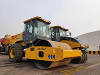 Compacteur vibrant à tambour unique de 16 tonnes XS163J à faible coût d'entretien, rouleau compresseur chinois