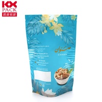 Sacs en plastique personnalisés pour emballage alimentaire, sacs en plastique, sacs en aluminium, sacs en Mylar avec fermeture éclair, sacs refermables, sachets Doypack pour noix et en-cas