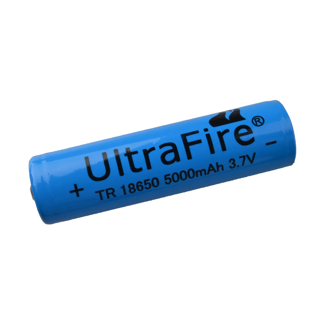 Bán Nóng!! Pin Lithium 3.7V 5000MAh UltraFire 18650 Màu Xanh