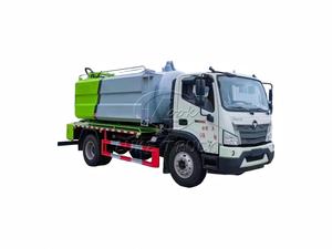 รถดูดสิ่งปฏิกูล FOTON 4x2, เครื่องยนต์ Yuchai 180 แรงม้า ถังขนาด 10~12 ลูกบาศก์เมตร, วัสดุถังและสเปคปั๊มแบบกำหนดเองได้, ส่งออกจากโรงงาน - Product Image 1