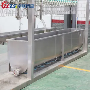 家禽鶏肉加工工場の食肉処理装置