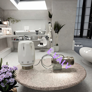 Design moderno valvola termostatica HTRVF 220V sensore a distanza per riscaldamento a pavimento testa del radiatore per radiatori - Product Image 3