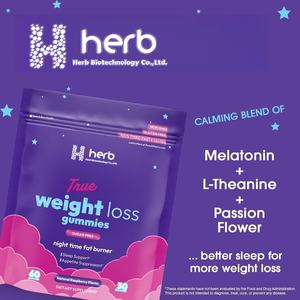 Integratore del sonno e perdita di peso | Skinny vitamina | Soppressore dell'appetito e potenziatore del metabolismo, Gummies dimagranti - Product Image 3