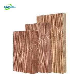 Maßgefertigtes Günstiges Gewächshaus-Kühlsystem Verdunstungs-Cellulose-Kraftpapier-Kühlpad Cellulose-Kühlzellen Verdunstungspads - Product Image 6