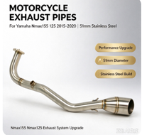 Système d'échappement complet de course modifié de qualité européenne pour moto V8, compatible JOG V8, DIO, BWS, ZX, DIO90, RR, DIO 26AA, ZX 26AA