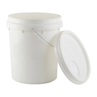 Harga Pabrik HDPE Food Grade 3 Galon Ember Plastik dengan Tutup