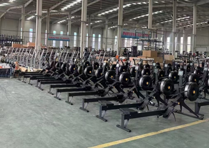 <span class=keywords><strong>Rameur</strong></span> <span class=keywords><strong>à</strong></span> Air Commercial Résistant au Vent, Vente Chaude, Équipement de Gym, Studio de Fitness, pour Usage Intensif, Silencieux, Moniteur de Données Intelligent - Product Image 3