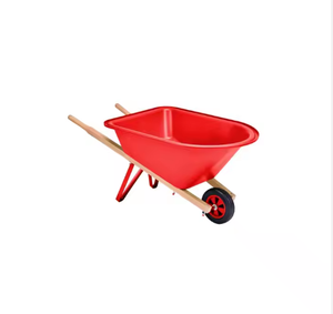 <span class=keywords><strong>Brouette</strong></span> de poignée <span class=keywords><strong>en</strong></span> <span class=keywords><strong>bois</strong></span> de roue solide de plateau <span class=keywords><strong>en</strong></span> plastique de matériel de haute qualité <span class=keywords><strong>pour</strong></span> des <span class=keywords><strong>enfants</strong></span> jouant - Product Image 1