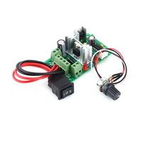 Contrôleur de vitesse de moteur à courant continu PWM CCM6N avec réducteur, 6V/12V/24V/30V, interrupteur de sens positif/négatif