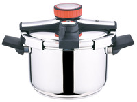 Autocuiseur à usage domestique de luxe en acier inoxydable 5-7 litres à pince inférieure composée