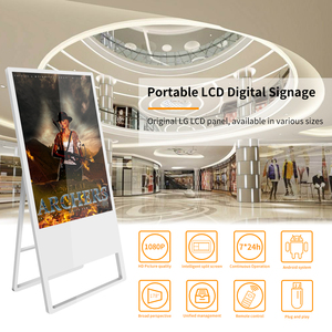 Fabricant chinois bon prix 43 pouces 55 pouces, Machine d'affichage à écran tactile de publicité Lcd autonome - Product Image 2