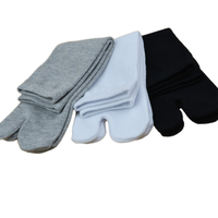 Usine directe Cosplay accessoires cheville-longueur coton chaussettes deux orteils minces deux doigts orteil fendu conception en gros corps Logo Position