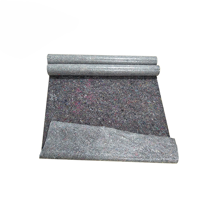 Chemical Fiber Soft Needle Punched Carpet 100% Recycled Polyester Felt Fabric Rolls