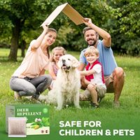 Répulsif pour cerfs Pet Safe, sachet solide, non toxique, pour usage domestique, grenier, sous-sol, garage, jardin, formule naturelle, portable, 10 pièces/sachet