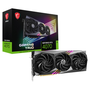 Used GeForce RTX 4070 GAMING TRIO 12G Graphics Card With 12GB GDDR6X Memory Support 9 7900X 7950X 7950X3D MSI RTX 4070 GAMING TR - Product Image 2