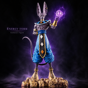 <span class=keywords><strong>Figurine</strong></span> de bureau <span class=keywords><strong>Beerus</strong></span> [Grande taille 30 cm] en PVC écologique, pose debout - Product Image 2