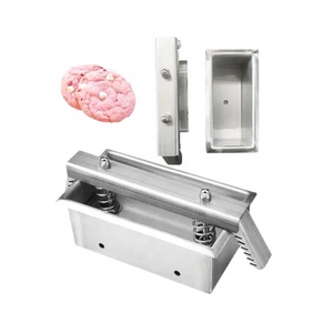 Prensa Manual de Carne de Acero Inoxidable de Alta Calidad para Uso en la Cocina, Ideal para Hacer <span class=keywords><strong>Hamburguesas</strong></span> de Jamón y Carnes Frías - Product Image 6