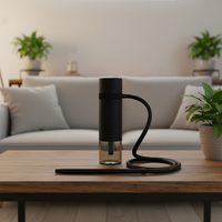 Mini Chicha Portable de Voyage, Couleurs Assorties, pour Voiture, Narguilé Miroir Luxe Givré, Boîte Cadeau, Nouveau Design, Vente en Gros