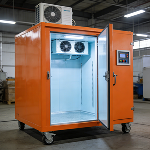 <span class=keywords><strong>ตู้</strong></span><span class=keywords><strong>เย็น</strong></span>เคลื่อนที่แบบใหม่ พร้อมระบบควบคุมอุณหภูมิอัจฉริยะแบบติดตั้งบนแผง และอุปกรณ์ทำความ<span class=keywords><strong>เย็น</strong></span>ในตัว - Product Image 1