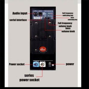 เพาเวอร์แอมป์ฟรีโลโก้ ระดับมืออาชีพ 2500w 1500W 1000w 500w 8ohm โมดูลแอมป์ Class D สำหรับซับวูฟเฟอร์ ลำโพงฟูลเรนจ์ - Product Image 6