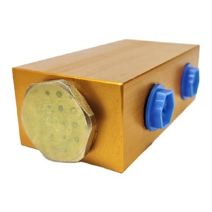 Válvula Combinadora Divisora de Flujo Hidráulico de Dos Vías con Control Direccional de Oxidación de Aluminio para Elevación Sincrónica de Cilindros - Product Image 3