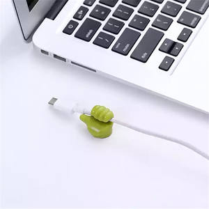 Crochets muraux adhésifs en silicone pour câbles, organisateurs de câbles, supports de clés, vente en gros - Product Image 2