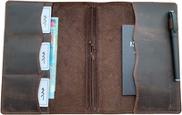 Couverture de carnet en cuir personnalisée, vente en gros, journal rechargeable pour cadeau promotionnel