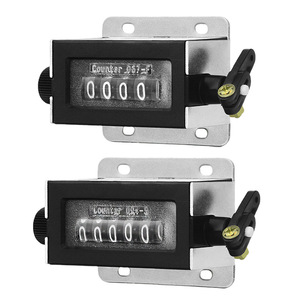D67-F Pull Type Counter Mechanical Five Digit Industrial Punch Press Meter Counter - Product Image 3