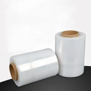 PE <b>Heat</b> Stretch Film Packaging Roll-Soft Moisture Proof Casting Type 12-25 Microns Thickness Customizable Length - Product Image 2