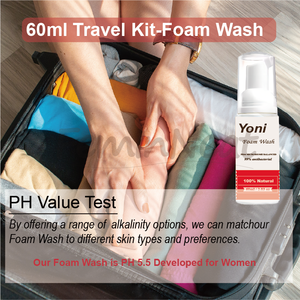 โฟมล้างหน้าช่องคลอดทำจากโยนีไม่มีกลิ่นไม่มีกลิ่นสำหรับผู้หญิงออร์แกนิกจากธรรมชาติ100% ทำความสะอาดช่องคลอดอย่างมีประสิทธิภาพ - Product Image 3