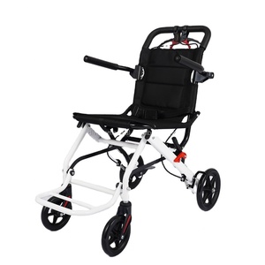รถเข็นวีลแชร์แบบพับได้น้ำหนักเบาสำหรับผู้สูงอายุ - Product Image 4