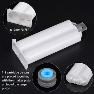 Sellador de dos componentes de calafateo lateral de F-B5011, Adhesivo de 2 componentes, doble tubo, Cartucho de pistola epoxi Ab, jeringa de 50 Ml - Product Image 4