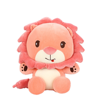 Peluche Lion Tournesol Adorable, Super Douce, en Coton PP, Peluche Moelleuse, Poupée Animal en Peluche de Dessin Animé pour Enfants, Cadeau, Décoration de Canapé à Domicile