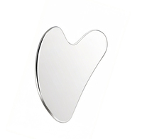 Masseur Gua Sha Ergonomique en Acier Inoxydable pour le Soin du Visage et Tous les Points du Corps - Vente en Gros