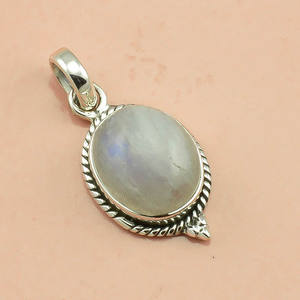 Bijoux en pierres précieuses en argent sterling 925, bijoux en argent en pierres précieuses de Labradorite naturelle, exportateur de bijoux en pierres précieuses en argent faits à la main - Product Image 2