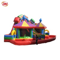 Château gonflable rebondissant de bonne qualité, structure de saut gonflable en PVC